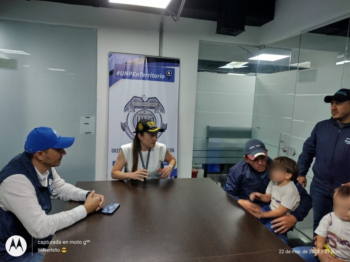Jhon Jairo Vargas ya se reencontró con su familia.
