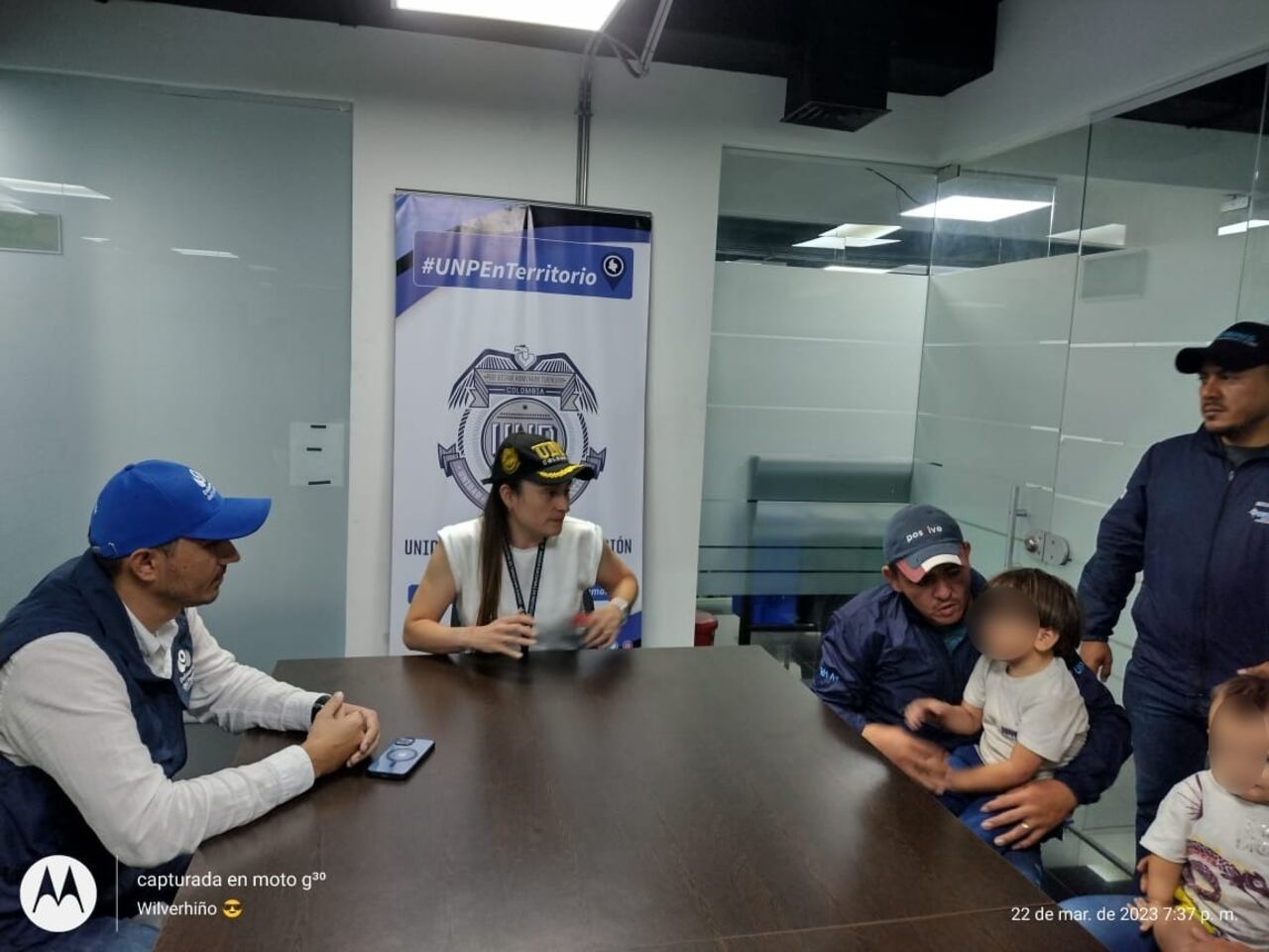 Jhon Jairo Vargas ya se reencontró con su familia.