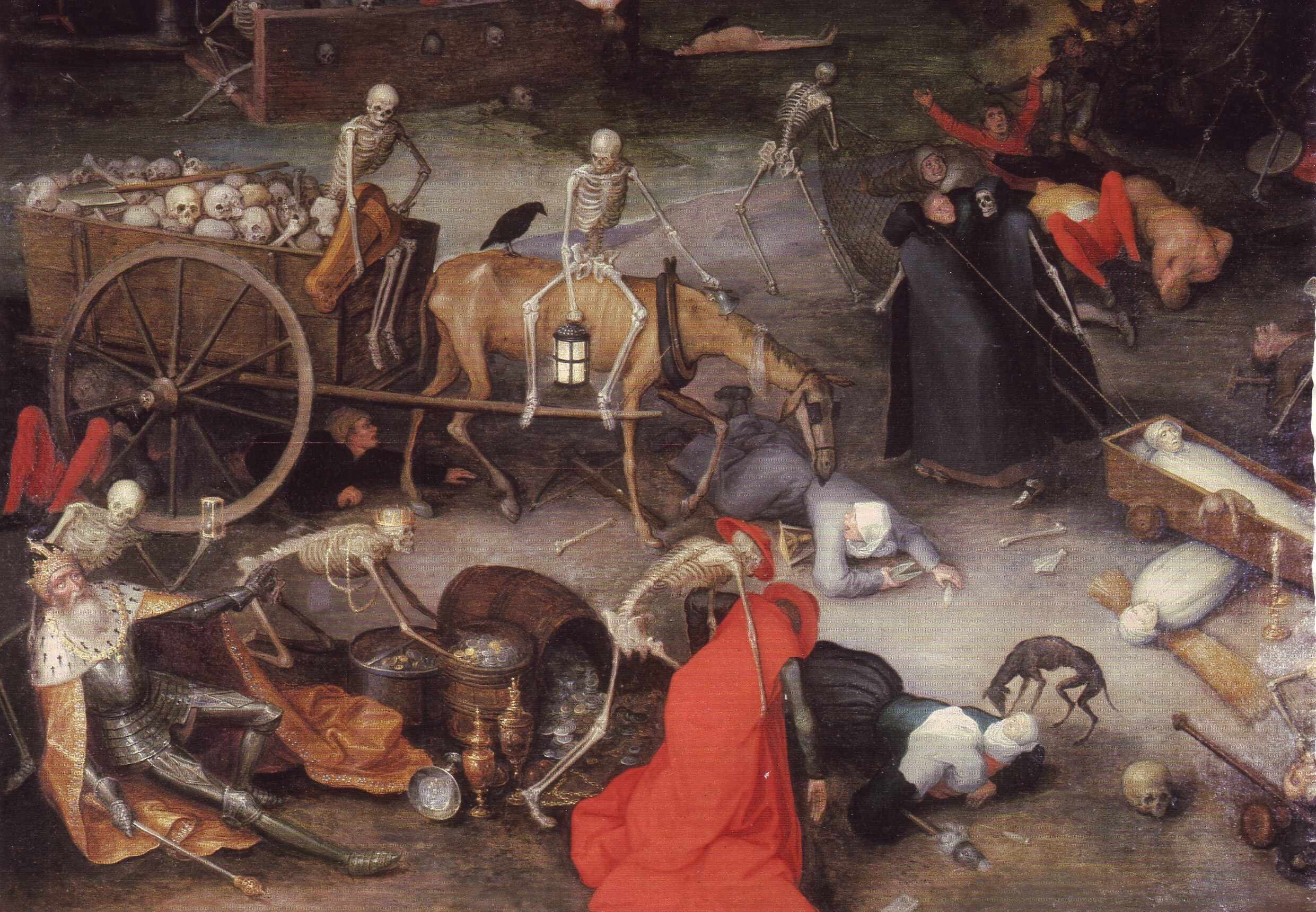 ¡El triunfo de la Muerte’, de Jan Brueghel. Wikimedia Commons