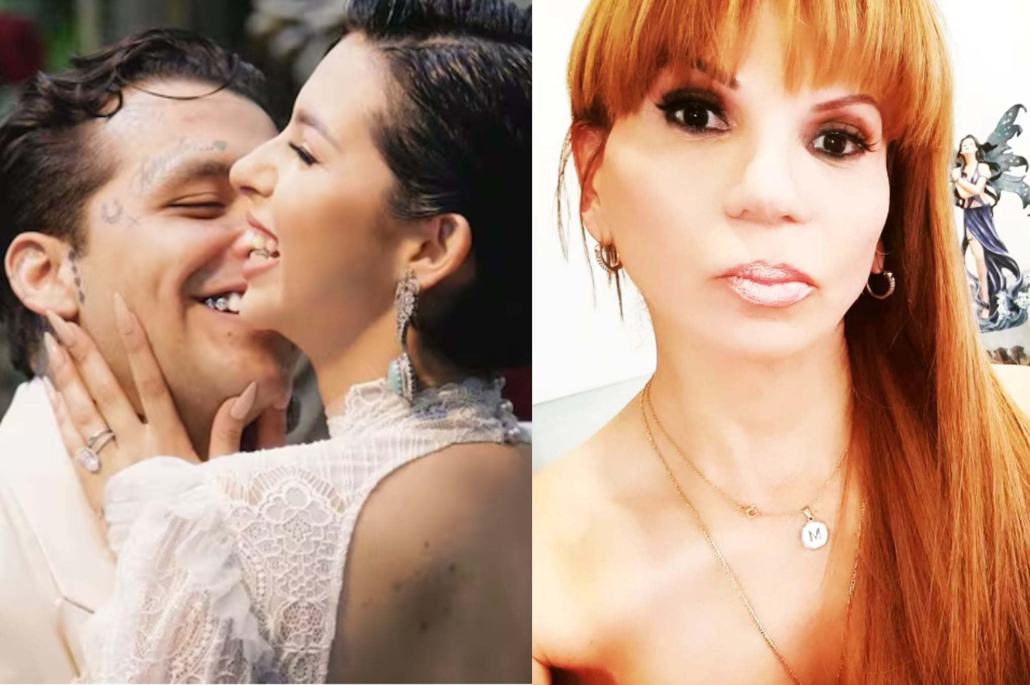 Mhoni Vidente vaticinó el embarazo de Ángela Aguilar y Christian Nodal