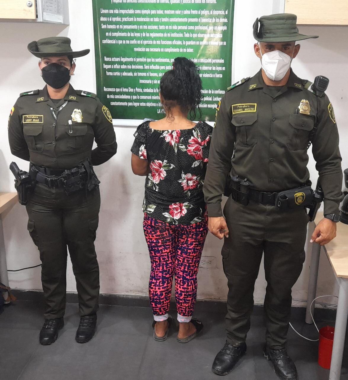 Una ciudadana de Cúcuta fue capturada por agredir a un animal.