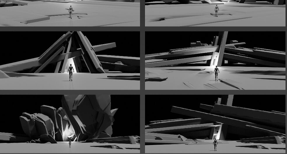 Proceso de la imagen 'What Remains'