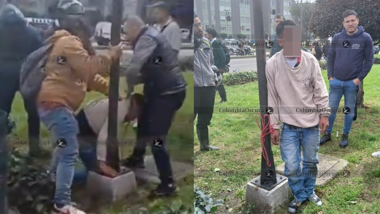 Algunos vecinos y peatones que presenciaron el intento de hurto decidieron actuar por su cuenta.