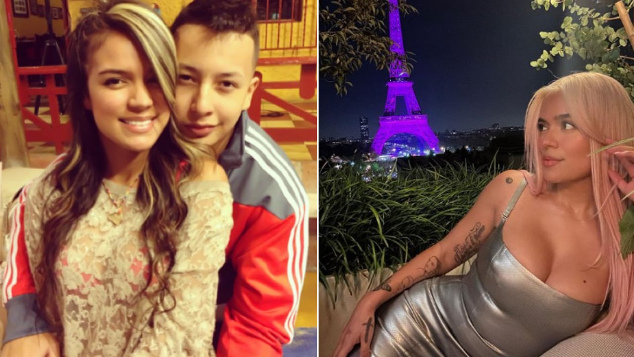 Este habría sido el primer novio que tuvo Karol G.