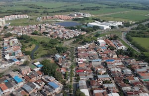 el impresionante desarrollo urbano que se construye en el sur de Cali