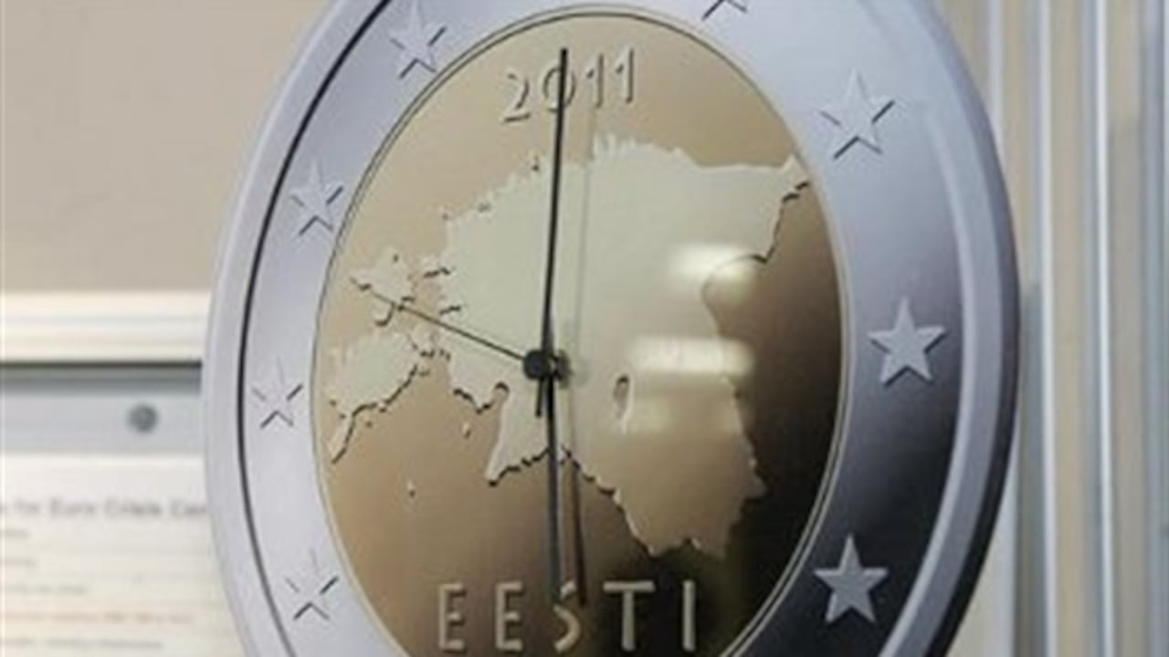 El euro será la nueva moneda oficial de Estonia.