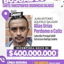 Alias Urías Perdomo, hombre de confianza de alias Calará.