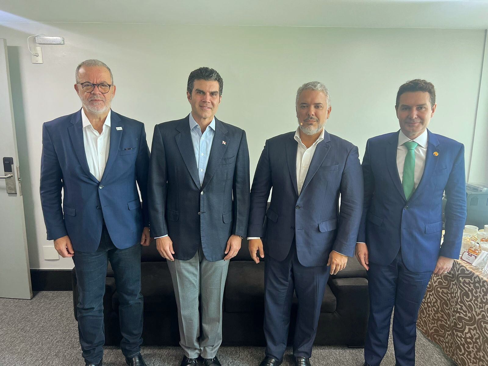 Iván Duque,  en la Conferencia Internacional de la Amazonía y las Nuevas Economías.