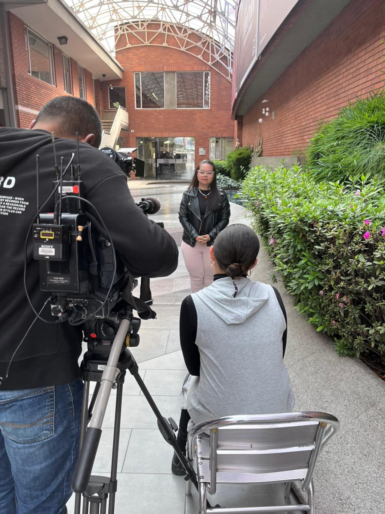 Jessica Bermúdez junto a su mamá, Adriana Rojas.