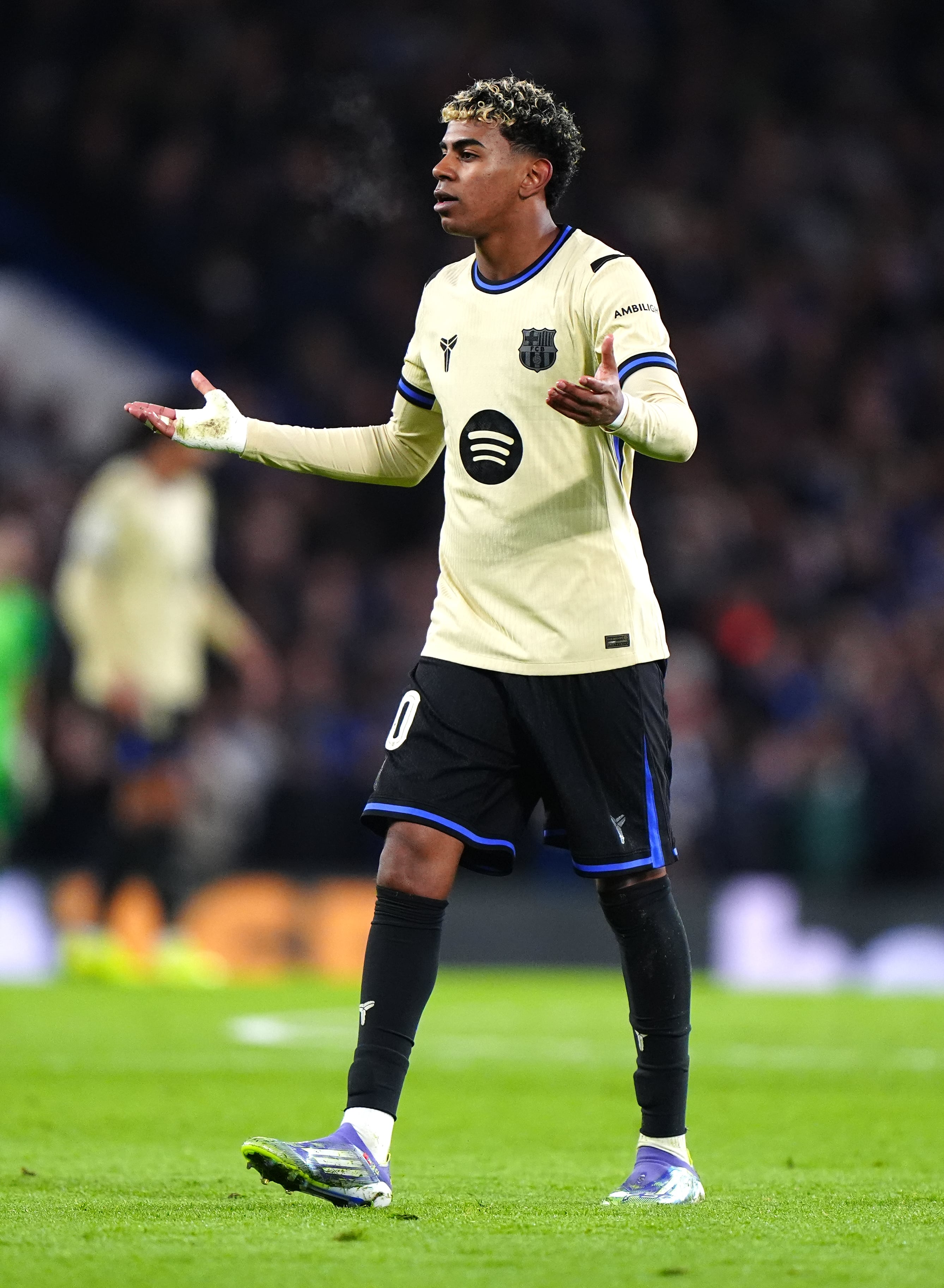 Lamine Yamal fue un espectador más contra el Chelsea.