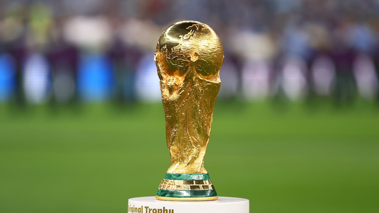 Trofeo de la Copa del Mundo.