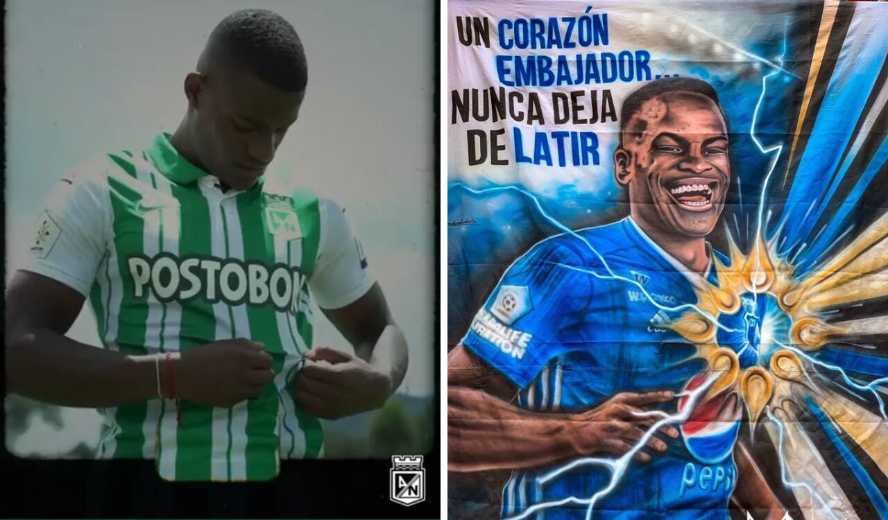 Andrés Felipe Román pasó de Millonarios a Atlético Nacional
