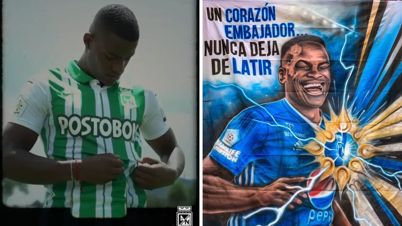 Andrés Felipe Román pasó de Millonarios a Atlético Nacional