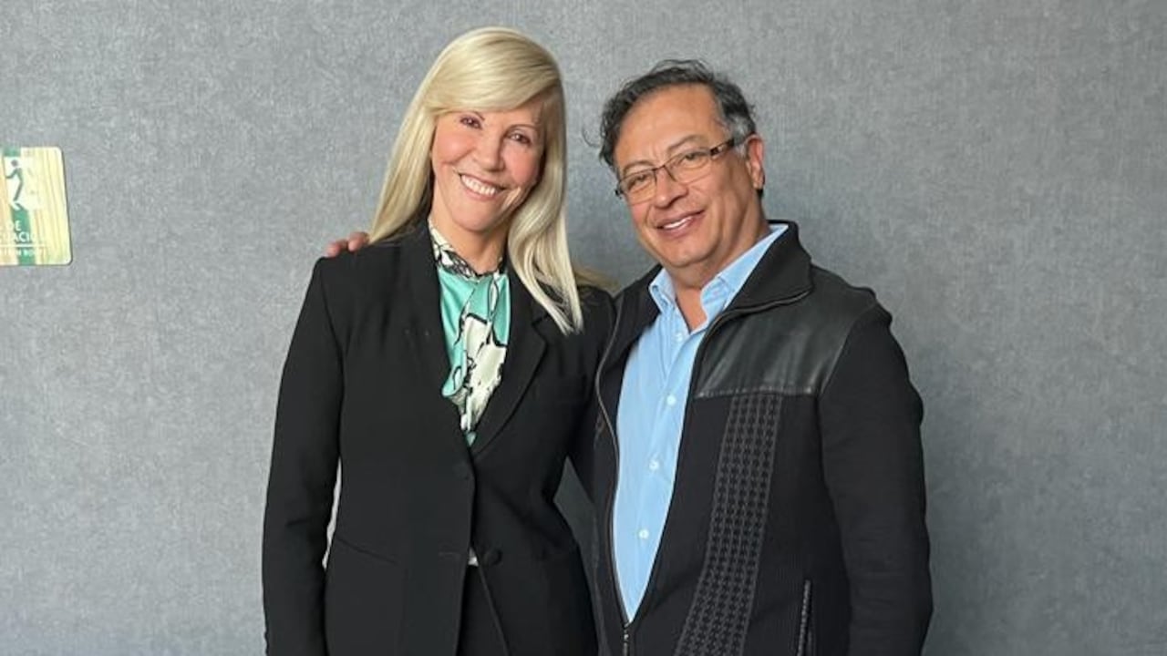 Dilian Francisca Toro y Gustavo Petro