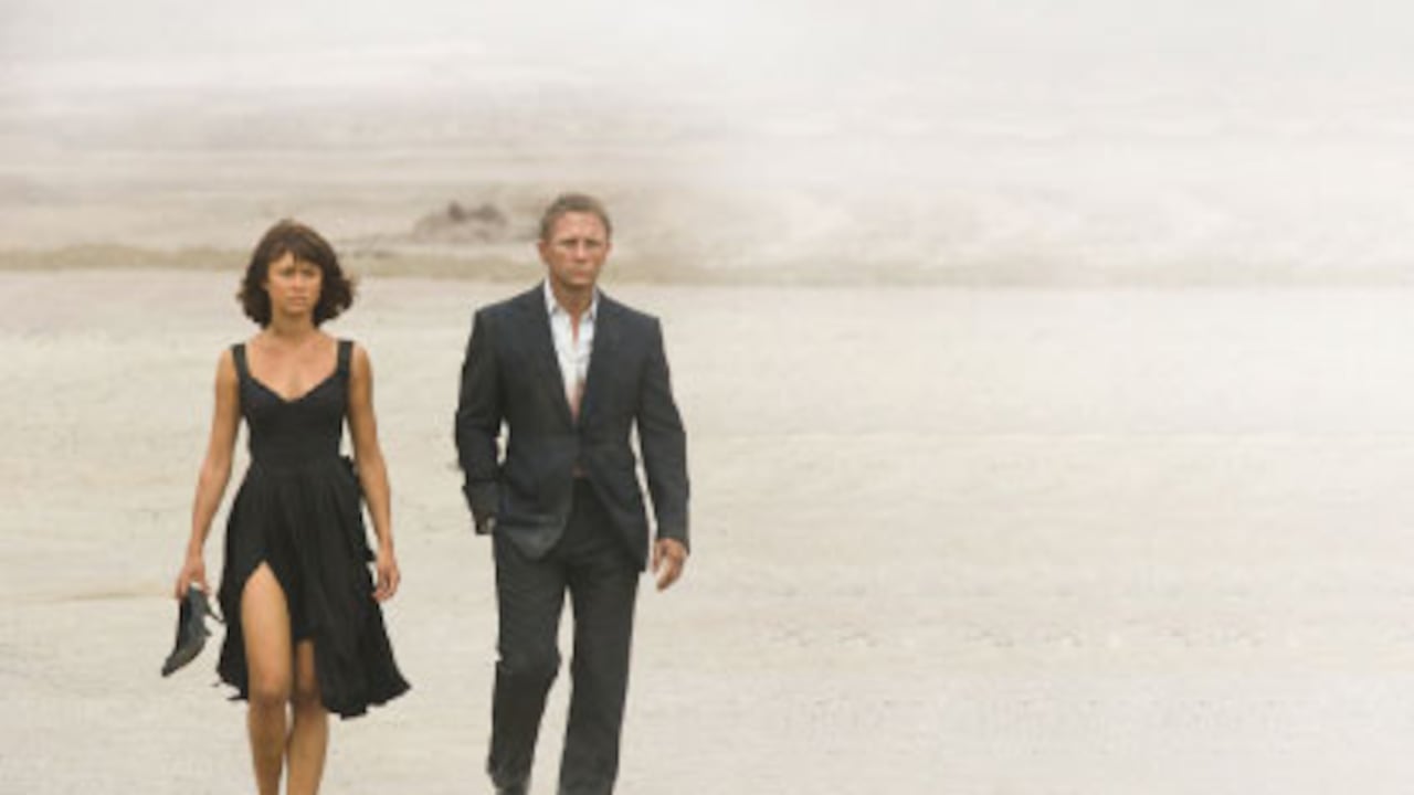 En ‘Quantum of Solace’, Daniel Craig interpreta a James Bond por segunda vez. Olga Kurylenko es la chica Bond