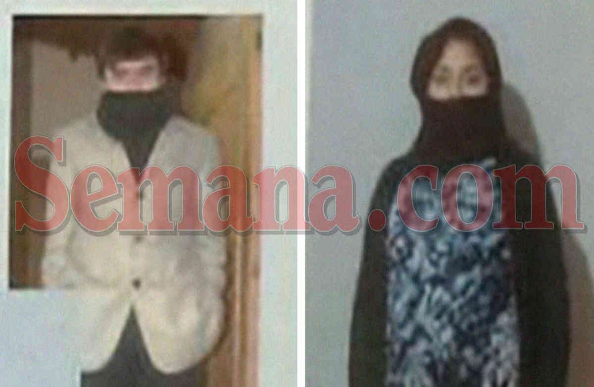 Disfraces para camuflarse Varios de los detenidos aparecen fotografiados y grabados probándose diferentes tipos de vestuario con el fin de pasar desapercibidos.