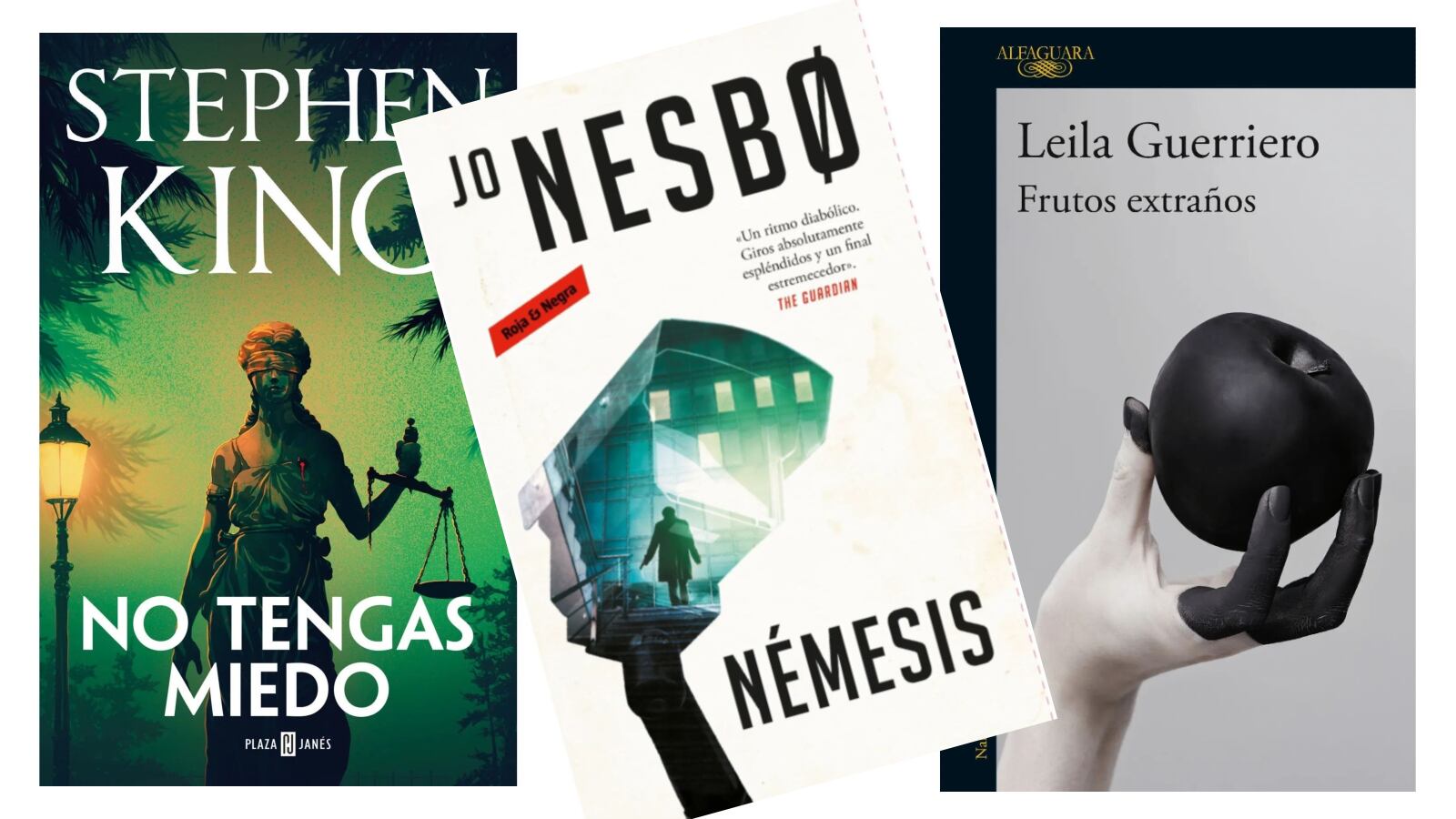 Tres estrenos de alto calibre.