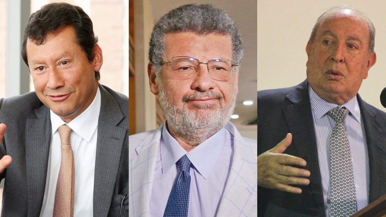 Jaime Lombana, Jaime Granados y Jaime Bernal Cuellar.