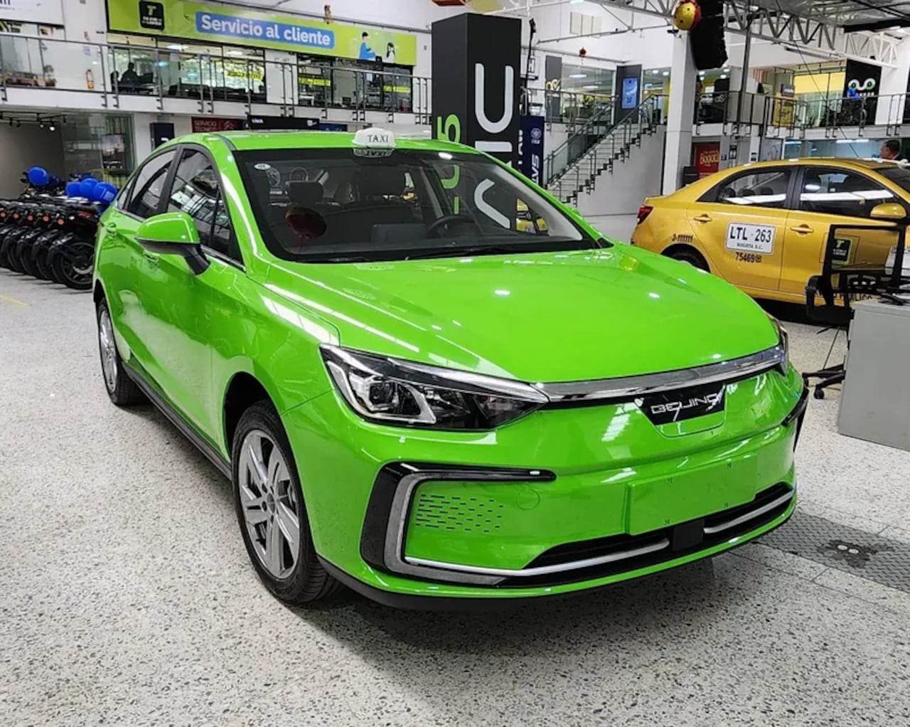 Estos taxis son una alternativa sostenible y amigable con el medio ambiente.