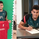 Luis Díaz, nuevo jugador del Liverpool.