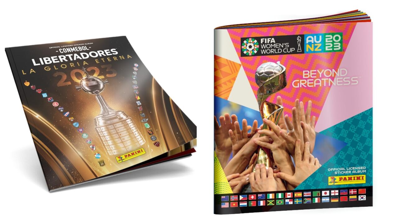 Panini lanza el álbum del mundial femenino y de la Copa Libertadores demenina
