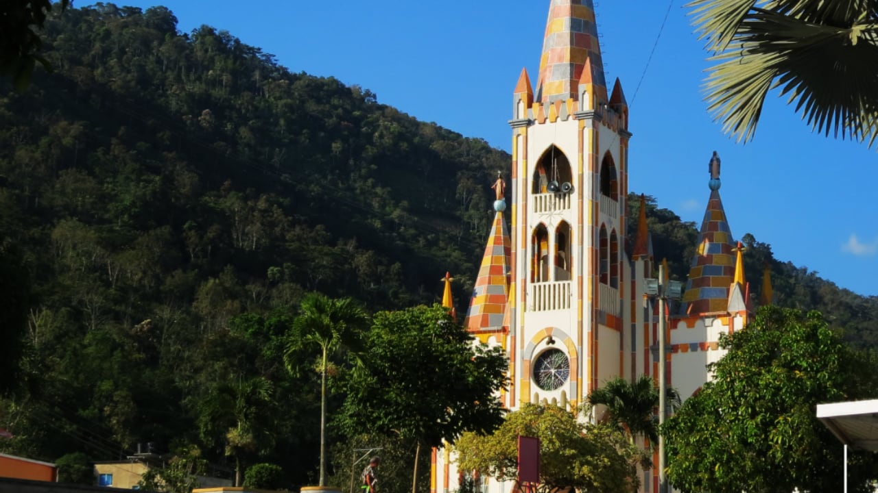 Parroquia en San Pablo de Borbur, Boyacá.