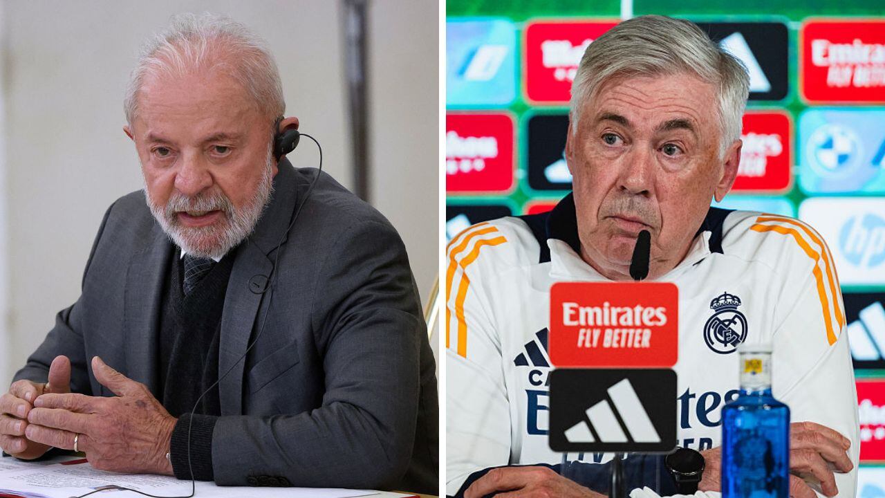 Lula da Silva habla de Ancelotti.