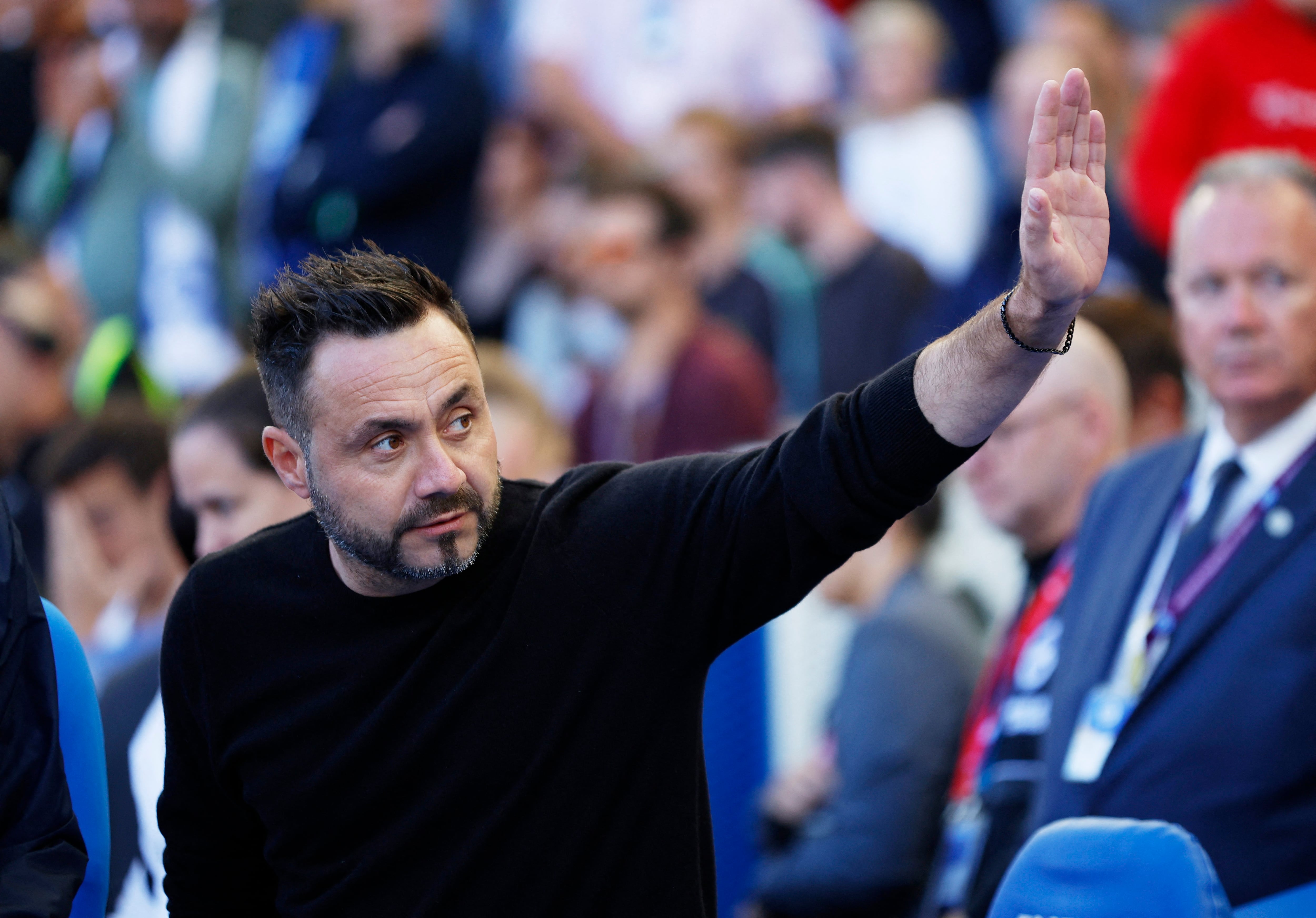 Roberto De Zerbi está en la Premier League desde 2022.