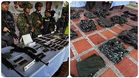 El Ejercito sostuvo un combate contra integrantes del Frente 36 de las disidencias de las Farc en San Andrés de Cuerquia.