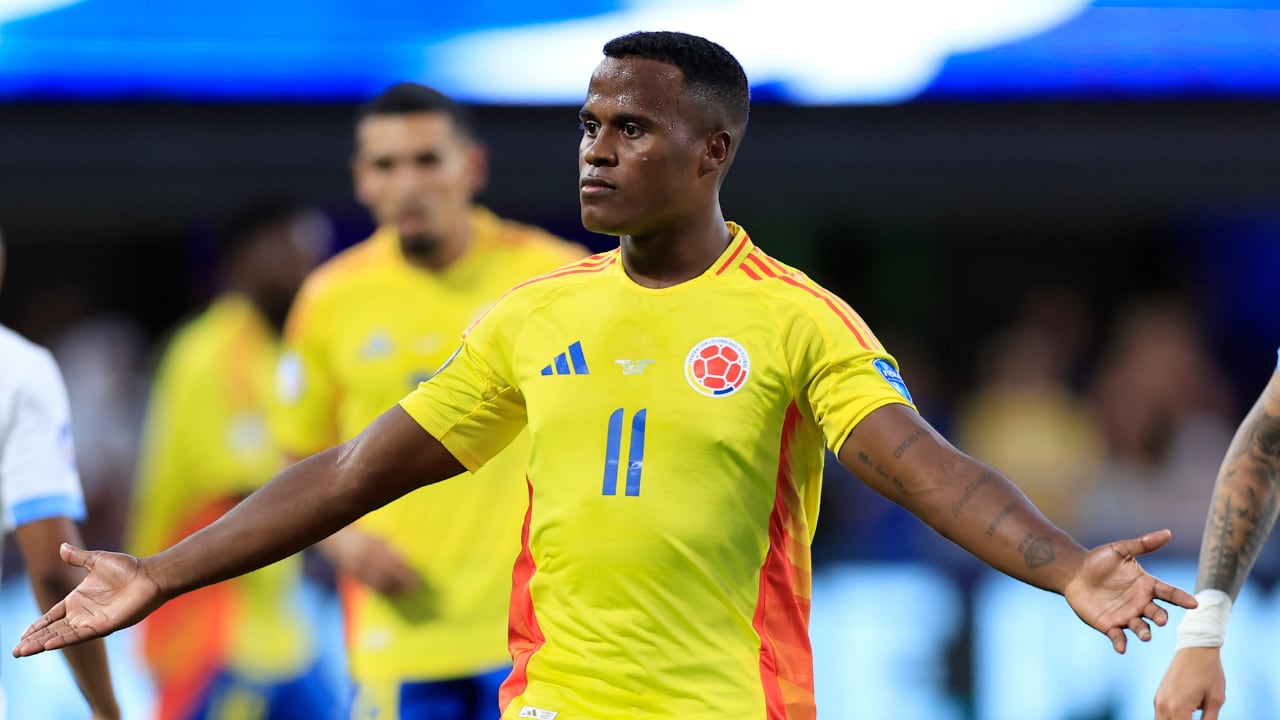 Jhon Arias hace parte de la columna vertebral de la Selección Colombia