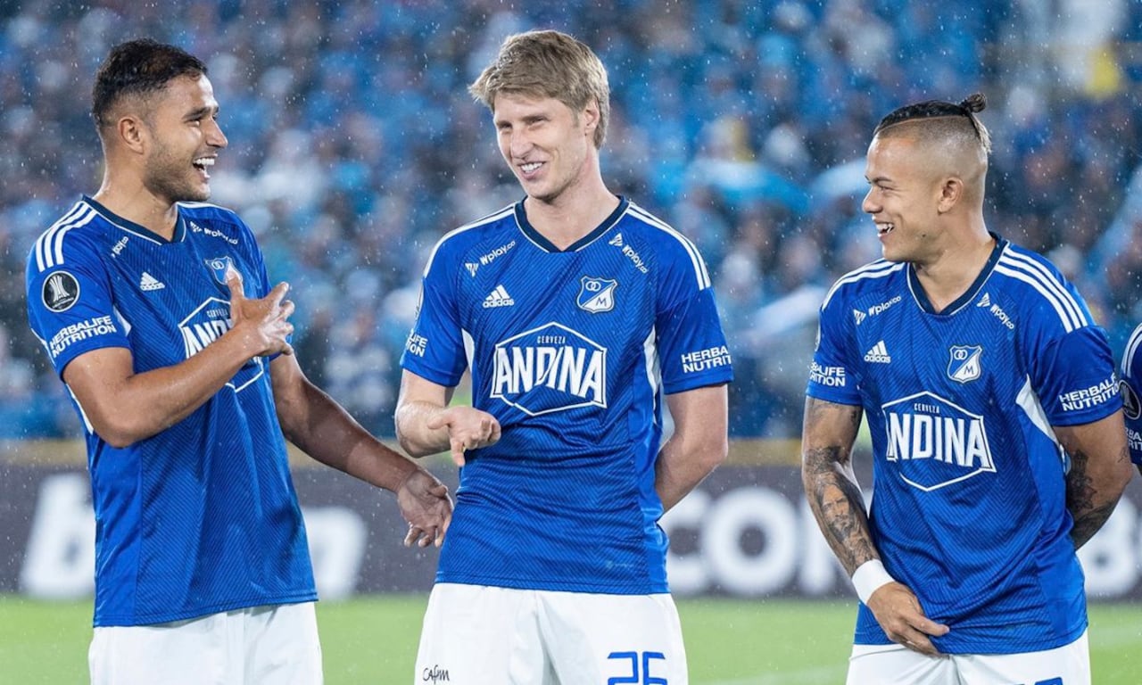 Jugadores de Millonarios.