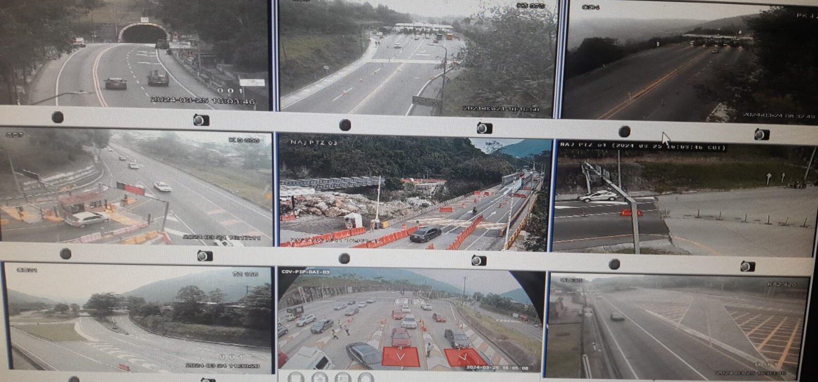 Estado en la vía Villavicencio - Bogotá.