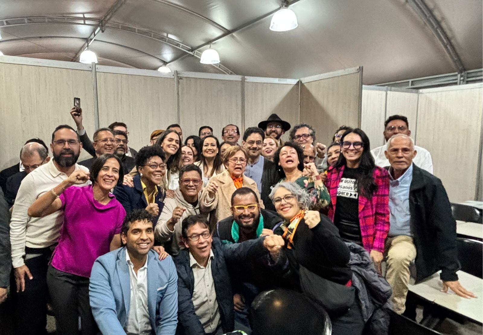 El candidato presidencial Iván Cepeda acompañó la inscripción de candidatos al Congreso del Pacto Histórico.