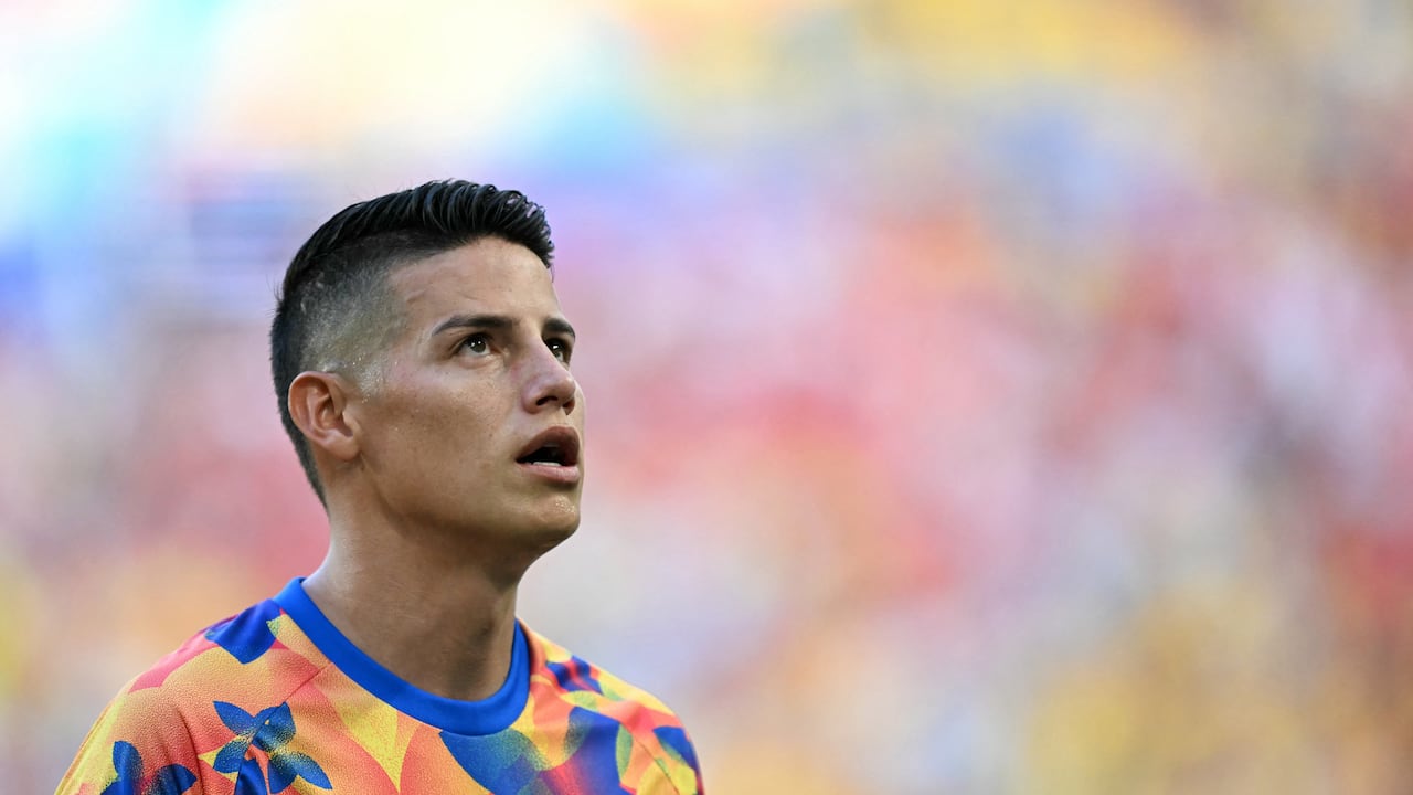 James Rodríguez, volante cucuteño de la Selección Colombia