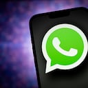 WhatsApp logo.