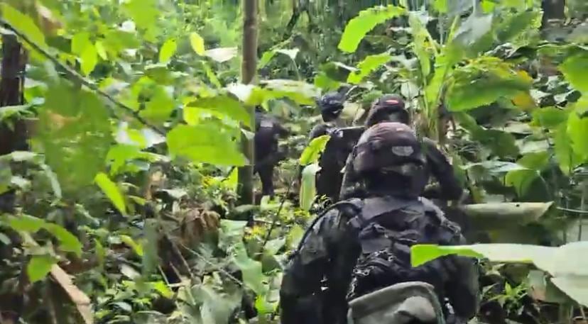 Las refinerías ilegales del Putumayo. La Policía de Carabineros lideró un operativo