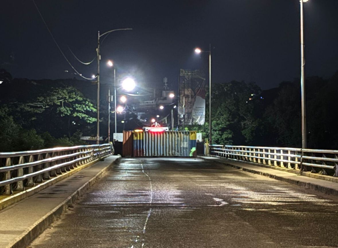 Así amaneció la frontera entre Norte de Santander y Venezuela.