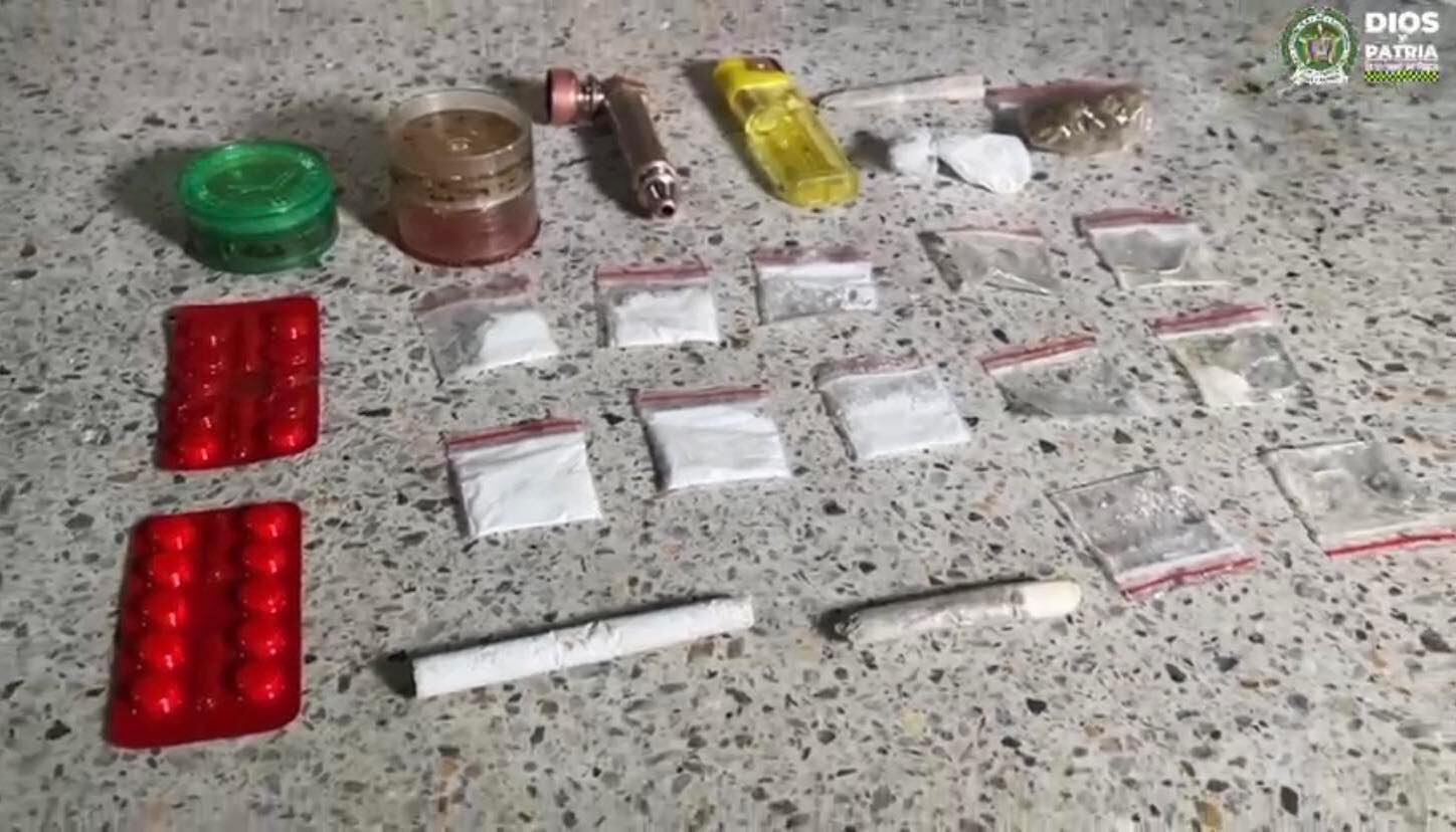 Estas serían las sustancias alucinógenas que fueron halladas en la fiesta.