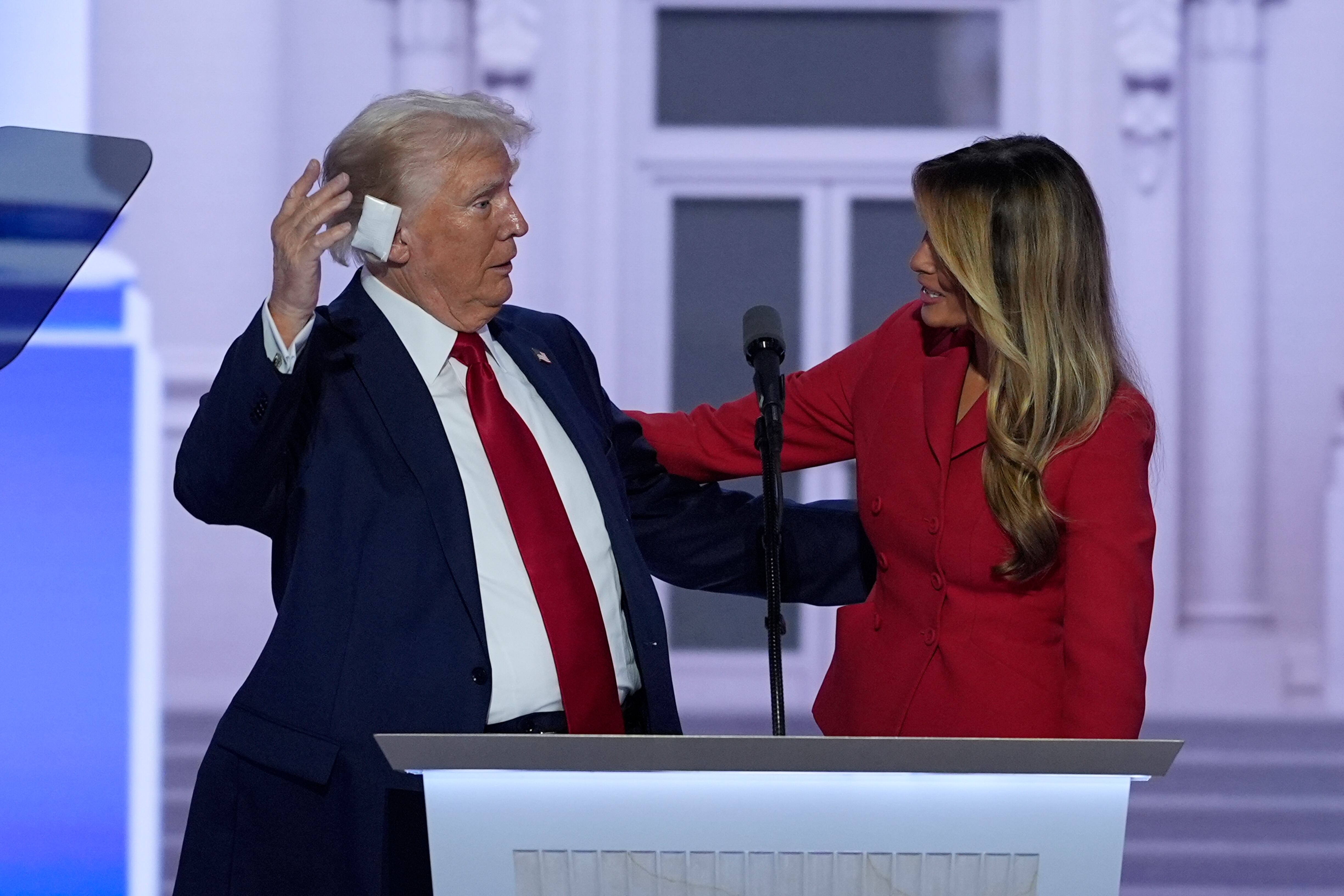 Donald Trump y Melania Trump