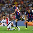 Falcao recibió la tarjeta amarilla al minuto 68 luego de una fuerte falta. (Photo by Pau BARRENA / AFP)