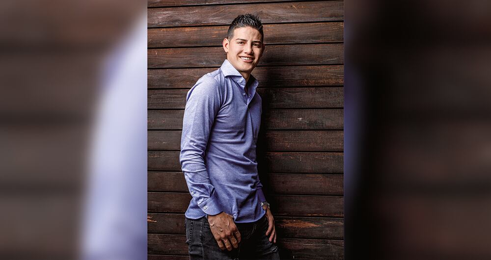 James Rodríguez, futbolista colombiano.