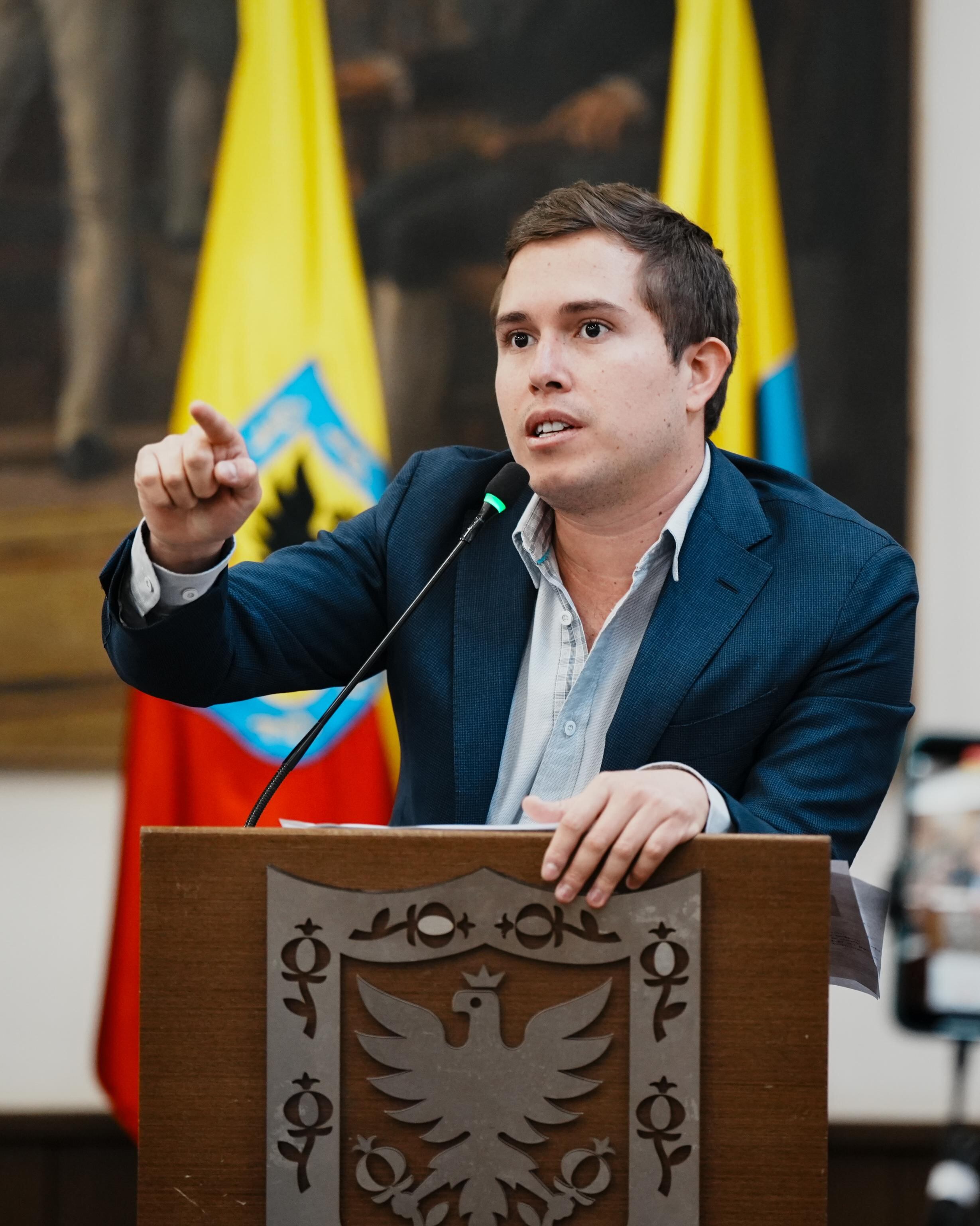 Jesús David Araque, concejal de Bogotá
