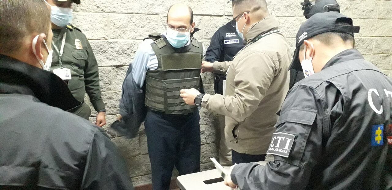 Las primeras imágenes de Jorge 40 a su regreso a Colombia.