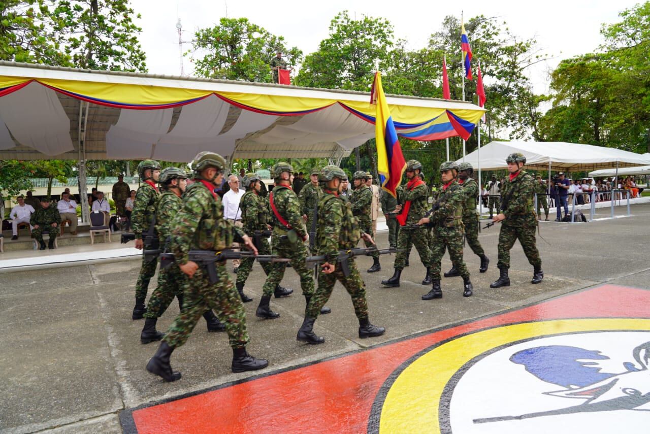 Más de 30 mil hombres y mujeres conforman desde hoy el Comando Conjunto N.5 Noroccidente de las Fuerzas Militares.