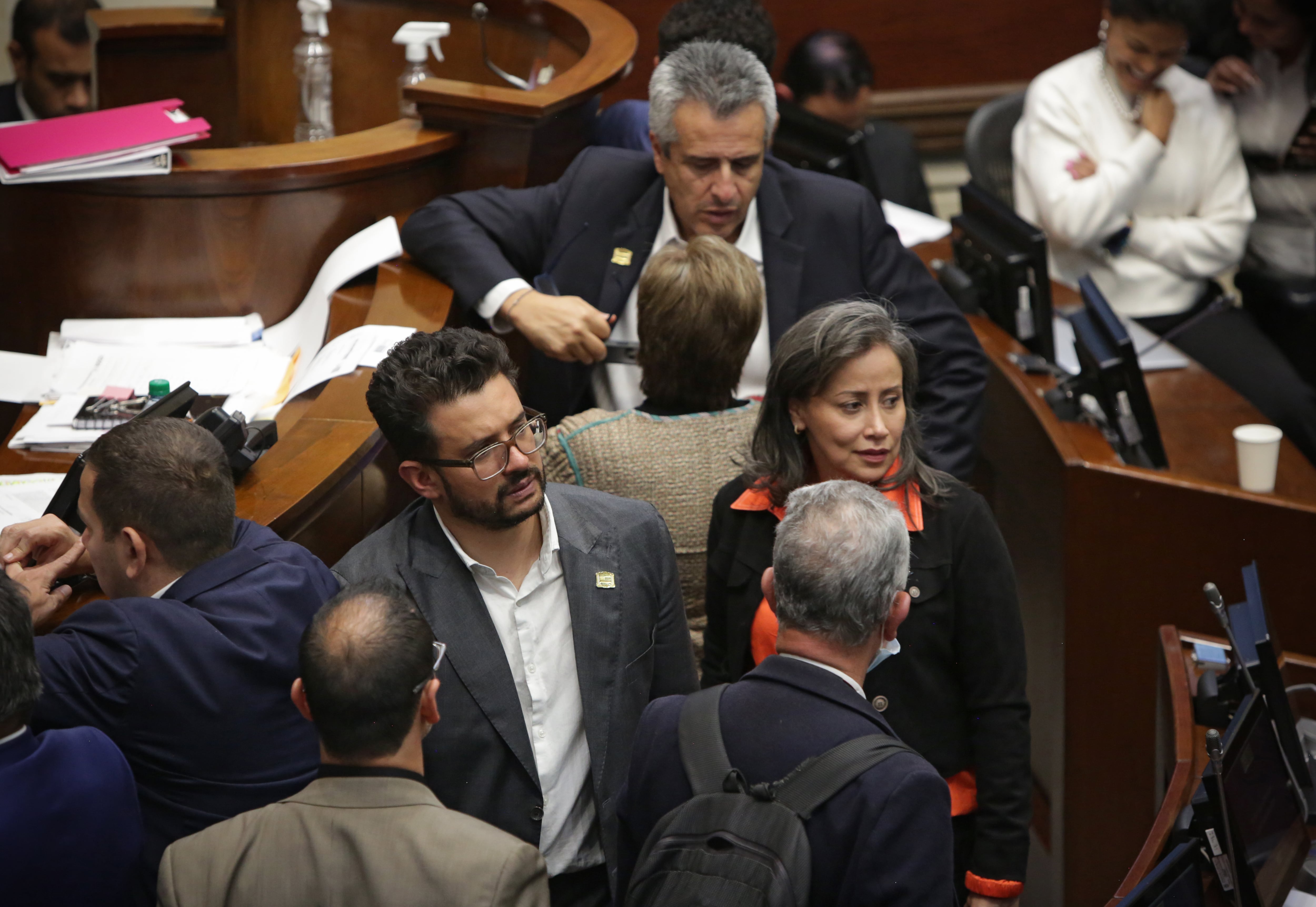 Aprobada la reforma pensional en segundo debate en la plenaria del Senado 
Senador Inti Asprilla
Bogota abril 23 del 2024
Foto Guillermo Torres Reina / Semana