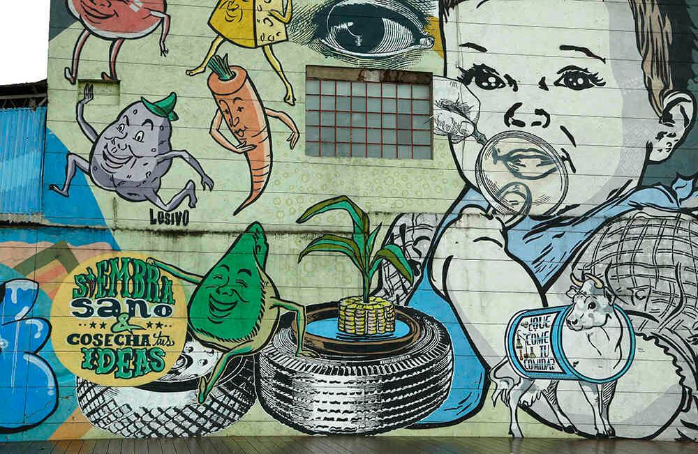 Lesivo.  Critica a la industria alimentaria. 