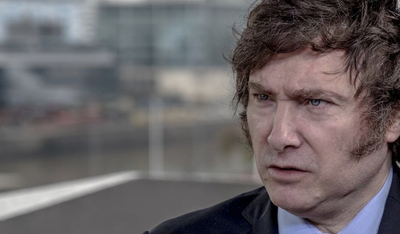 Javier Milei, candidato a presidente de Argentina