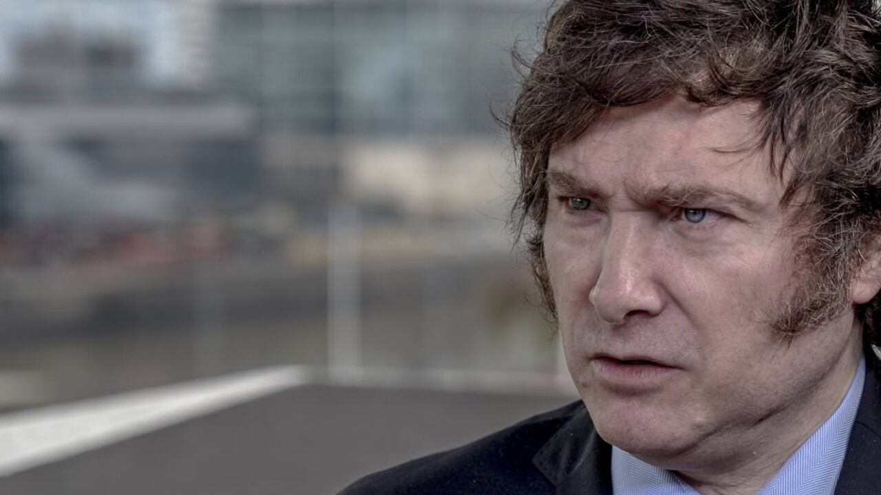 Javier Milei, candidato a presidente de Argentina