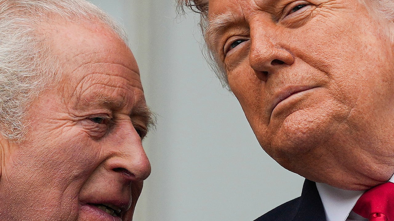 El repentino elogio de Donald Trump a Carlos III en medio de la visita de Estado.