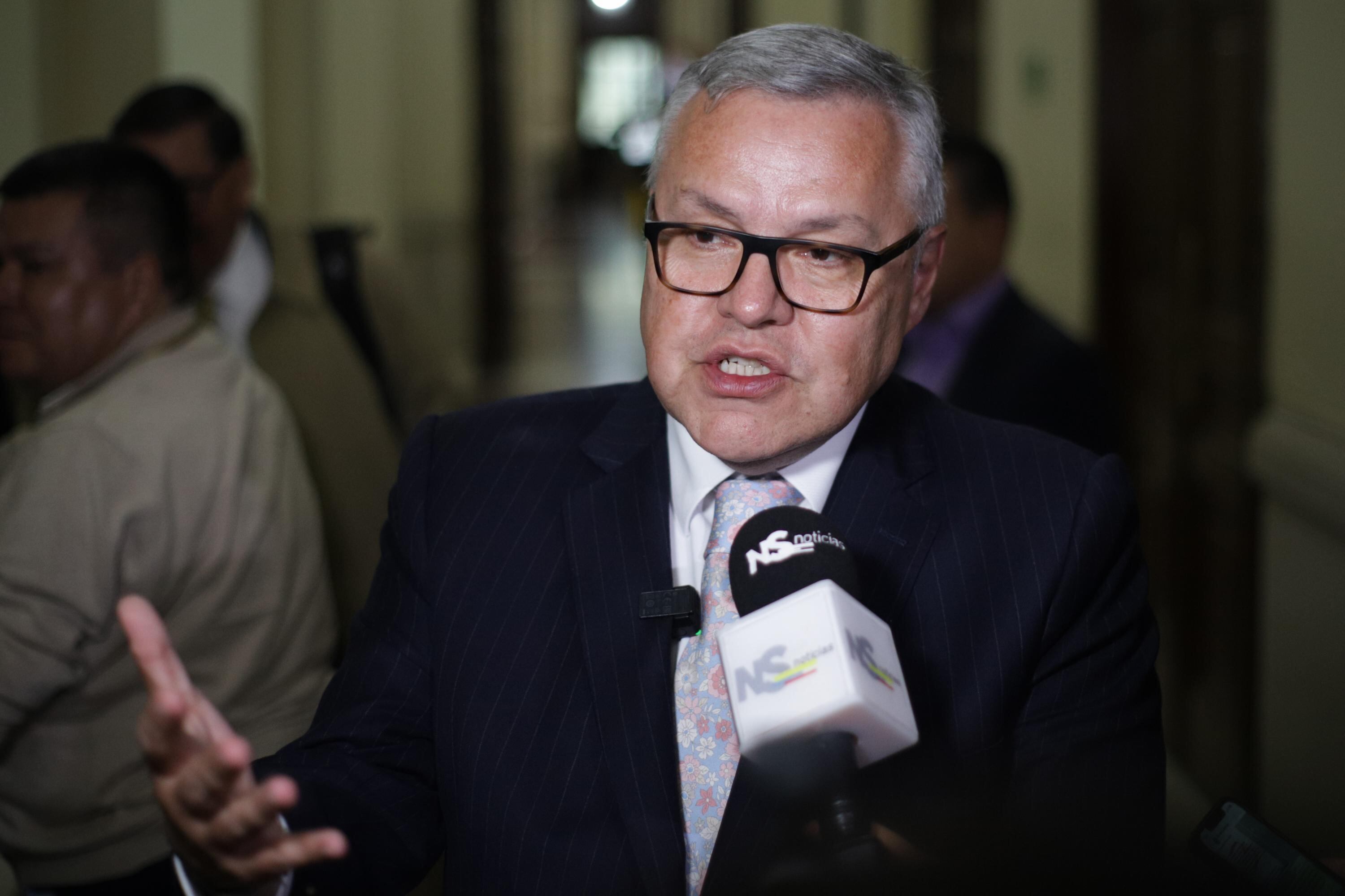 El ministro de Justicia, Néstor Osuna.